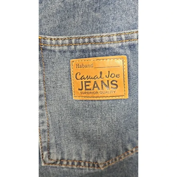 Haband Casual Joe Jeans‎ Mens 33x23 Relaxed Stretch Comfort Waist Cargo Workwear - Picture 4 of 12